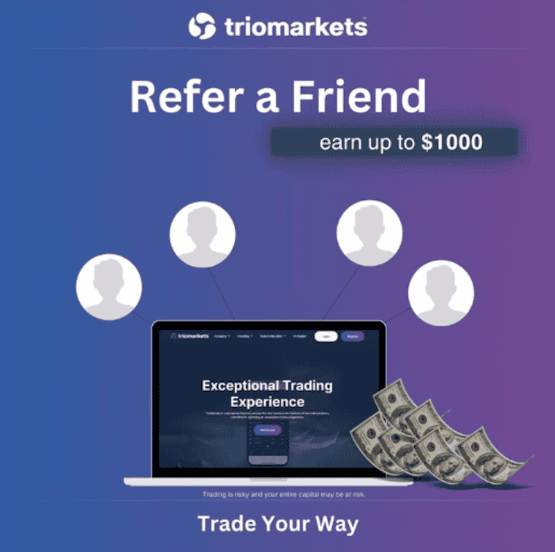 TrioMarkets Launches Enhanced Referral Program for Traders